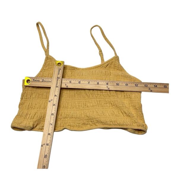 L.A. Hearts By Pacsun Cute 100% Cotton Butter Yellow Tank Size Medium - Picture 3 of 5